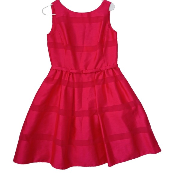 Taylor Dresses & Skirts - Taylor Organza Fushia Fit And Flare Dress Woman Size 4